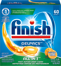 Finish Gelpack Détergent pour lave-vaisselle