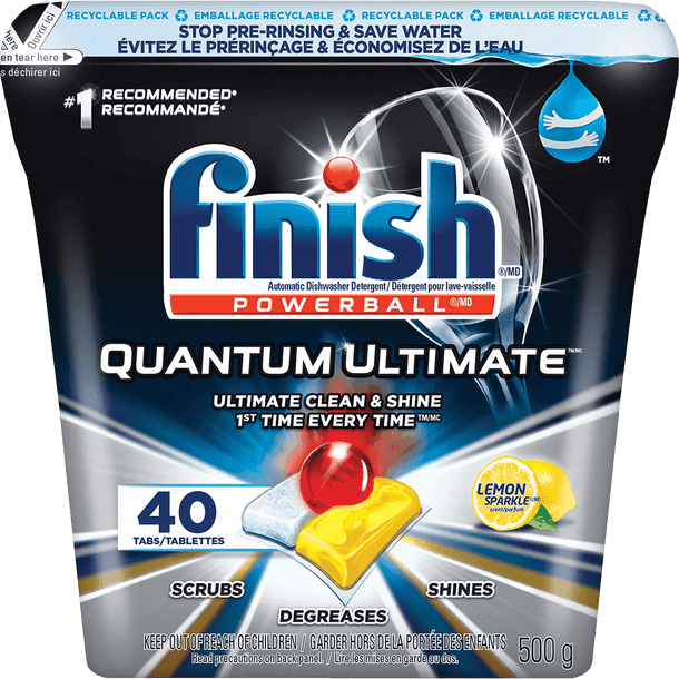 Finish® Quantum Ultimate Dishwasher Detergent
